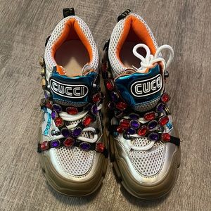 Women fancy looking sneakers size 7.5